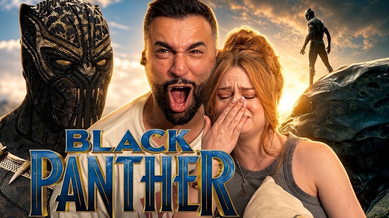 GIRLFRIEND WATCHES  * Black Panther (2018) * FOR THE FIRST TIME!!