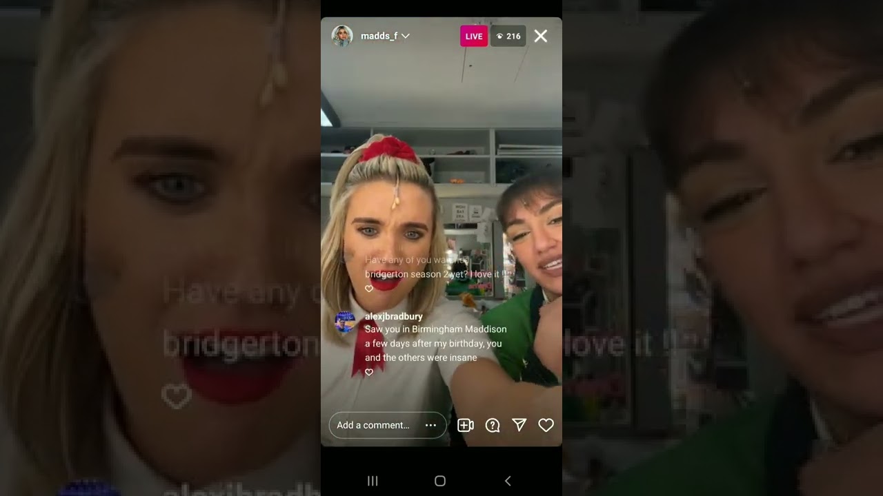 maddi firth insta lives | heathers | mar 26 & 27, 202