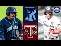 Rhode island vs 7 texas am highlights great game  2024 college baseball highlights