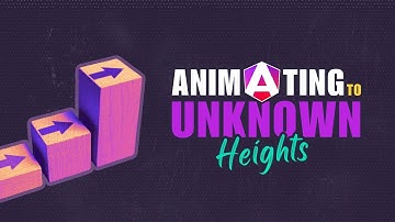 Angular Animations: Animating to an unknown height