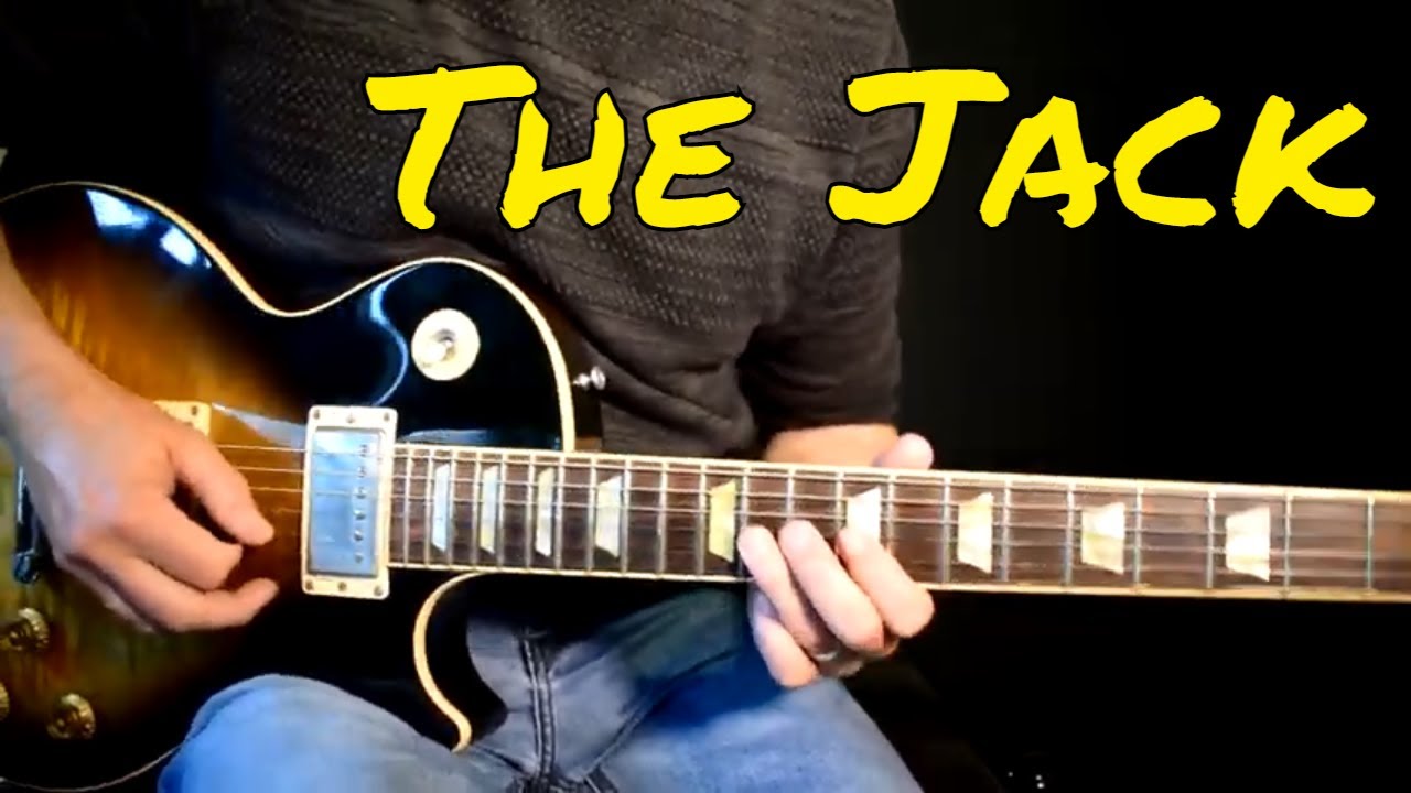 AC/DC The Jack solo cover YouTube