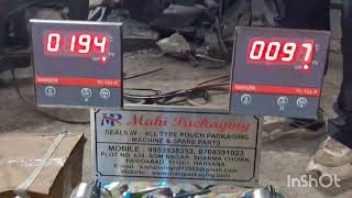 Overflow half neumatic machine with PLC50g 100g10g mahi packaging 9650795353
