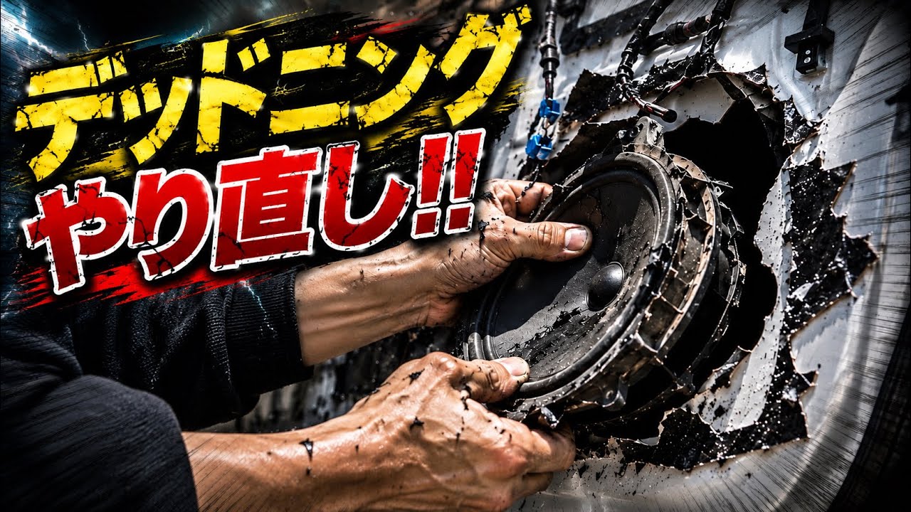 Redoing Sound Deadening and Replacing the Speakers - YouTube