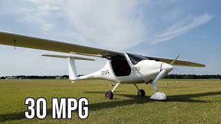 A 30 MPG Sport Plane  Pipistrel Sinus Motorglider