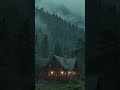 Heavy Rain on a Cozy Forest Cabin 🌧️ Deep Relaxing Rain Sounds #Shorts