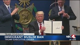 Pres. Trump cracks down on refugees and citizens in 7 countries