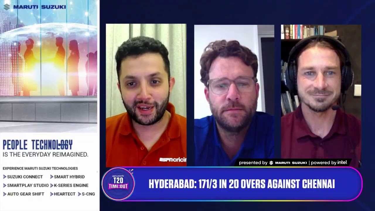 T20 Time Out LIVE | Chennai vs Hyderabad, innings break show