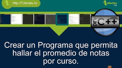 arrays – visual C++ (promedio de notas por curso)