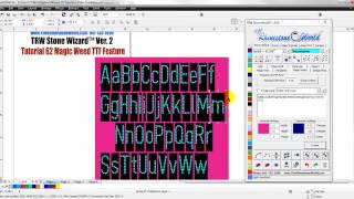 Tutorial 62 Magic Weed TTF Feature TRW Stone Wizard™ 2.0 The Rhinestone World