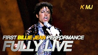 Michael Jackson - Billie Jean at Motown 25 but actually live
