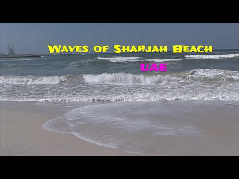 Al Heera beach waves during strong wind flow - Feb, 2026