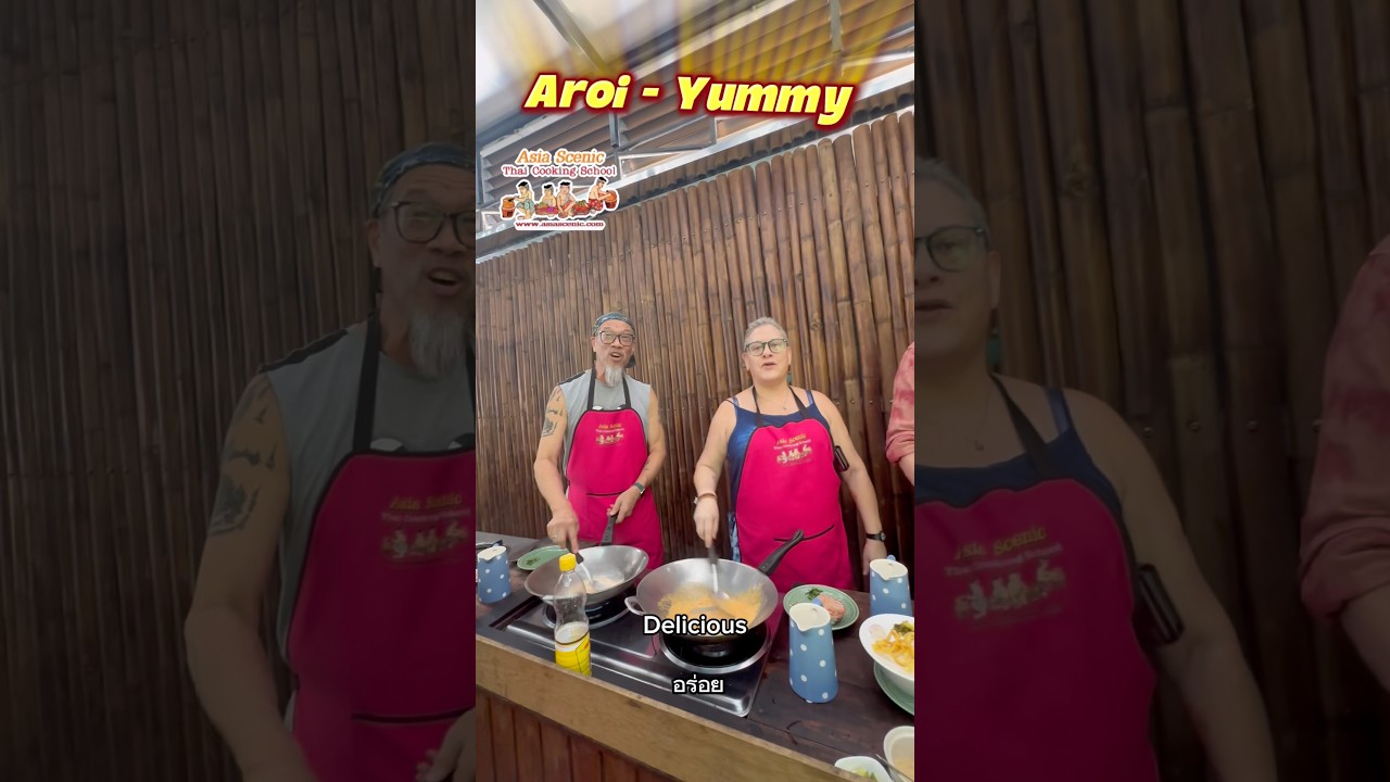 Aroi #AsiaScenic #ThaiCookingClass #ChiangMai #thaifood #thaikitchen #aroi