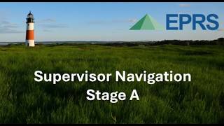 EPRS Stage A - Supervisor Navigation