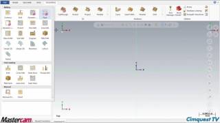 Interfaz de Cinta Simplificado - Mastercam 2017