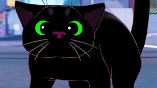Маленький Черный Котик #1 Приключения Little Kitty, Big City на Пурумчата