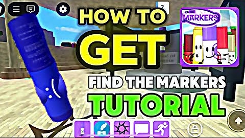 How to get the error marker in find the markers | Roblox find the markers tutorial
