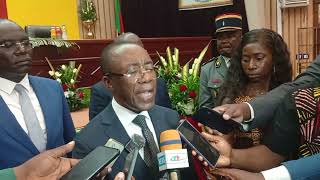 Présentation Des Vœux 2026 Au Minmidt Calistus Gentry