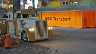 Mega Tamiya Gand Hauler Umbau Peterbilt RC Truck #peterbilt