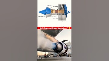 Rolls-Royce jet engine animation video 🚀👷 #engineering #animation #mechanical #3d #cad 🔥