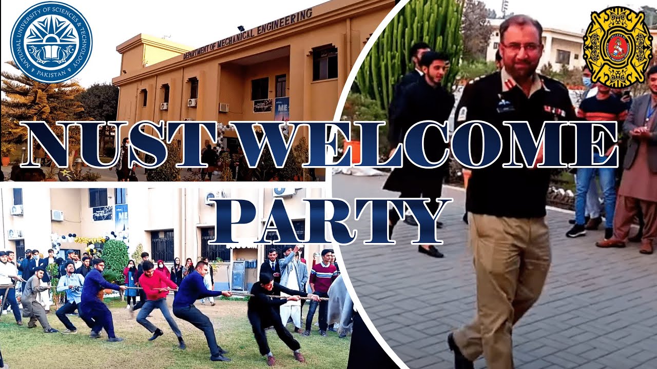 WELCOME PARTY TO DEGREE-43-MECHANICAL  II  NUST CEME