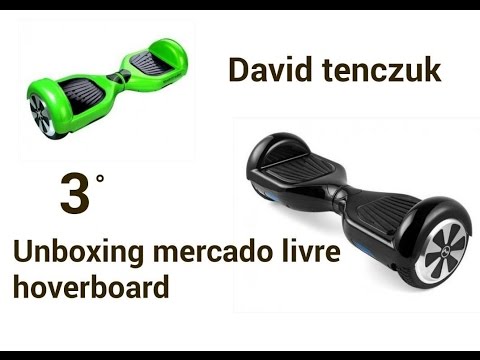   Unboxing Do Mercado Livre 3 Hoverboard Smart Balance