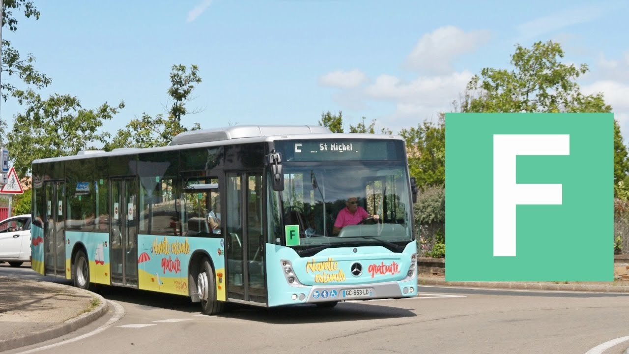 Mercedes Conecto II LF - Circuit F entre St-Gilles et Bourg de St-Michel - Navette estivale - Pornic