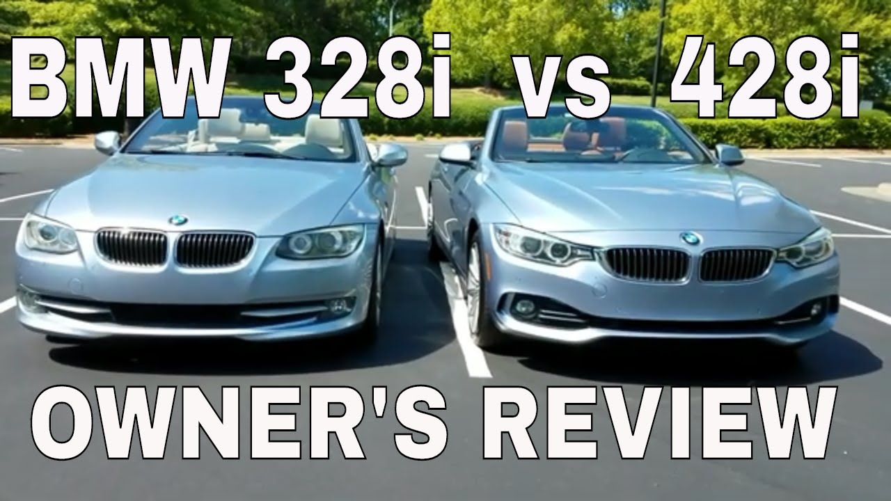 Compare my BMW 328i vs. BMW 428i convertibles - Owner's Review - YouTube