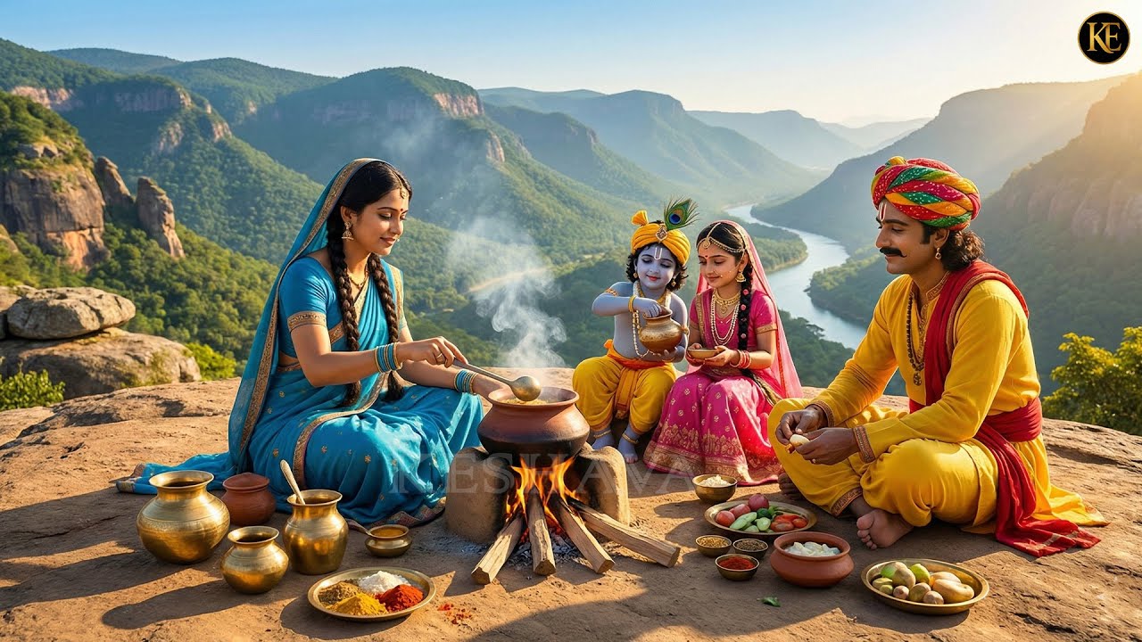 माखन चोर कान्हा और मैया यशोदा का प्यार | गोकुल की कहानी ||YMKN || Shree Krishan leela ||