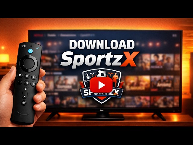 How to Download SportzX to Firestick (in 2026) - YouTube