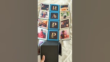Infinity Box | Memorable Gift | Personalized Gift | Gift Idea | Craft | Explosion Box | Customised