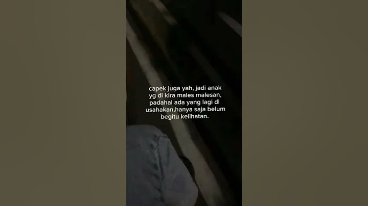 asli ma, pa aku capek