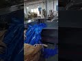 Blue PE Film →Blue Pellets#pelletmakingmachine #pelletizer #granulator #recycle