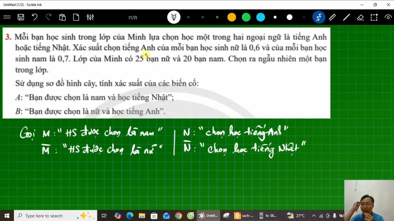 Giải bài tập Bài 3 trang 75 Toán 12 tập 2 SGK Chân trời sáng tạo