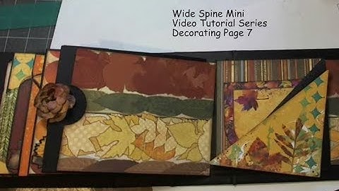 Wide Spine Mini Tutorial Series Video 12