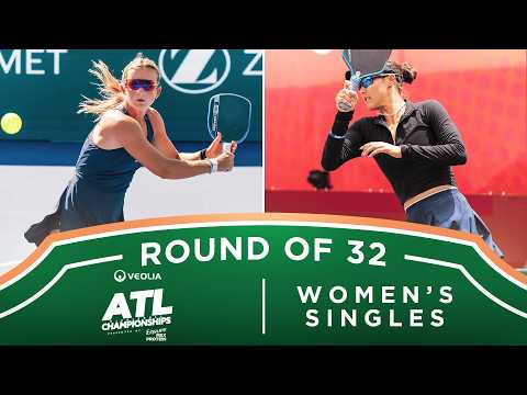 Kate Fahey v Mya Bui at the Veolia Atlanta Pickleball Championships