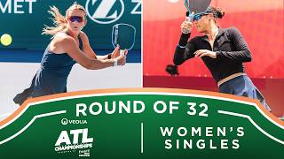Kate Fahey v Mya Bui at the Veolia Atlanta Pickleball Championships