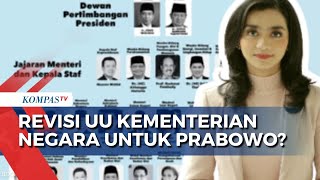 Pro-Kontra Revisi UU Kementerian Negara, Untuk Akomodasi Kabinet Prabowo?