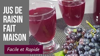 Quel appareil pour faire du jus de raisin ?