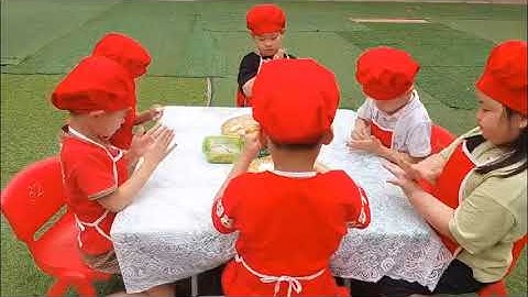 Trải nghiệm "Tết Hàn thực" làm bánh trôi - Lớp 5 tuổi A1