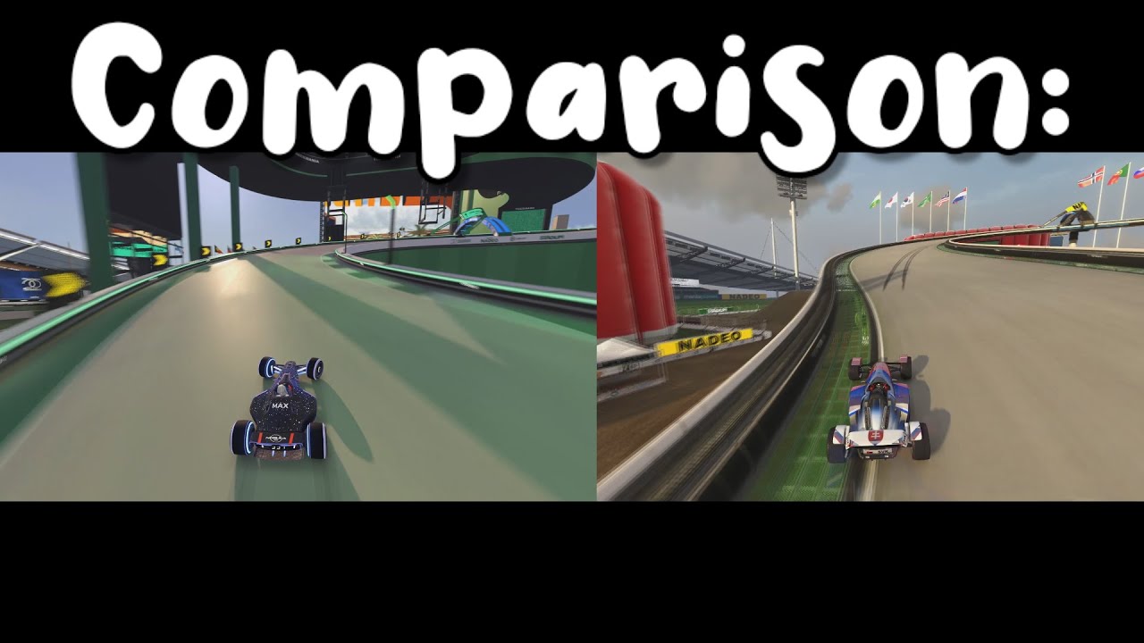 Comparison: "Spring 06" & "A06" (TrackMania 2020 vs Trackmania² Stadium)