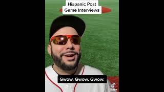 Spanish Baseball Interview