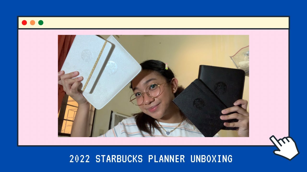 Vlog 146 2022 Starbucks Planner Unboxing (Philippines) Ruwan Villena YouTube
