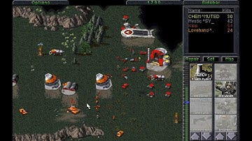 Command & Conquer: Tiberian Dawn Multiplayer on CnCNet - Chem Kipp vs Phd Lovehandles G2