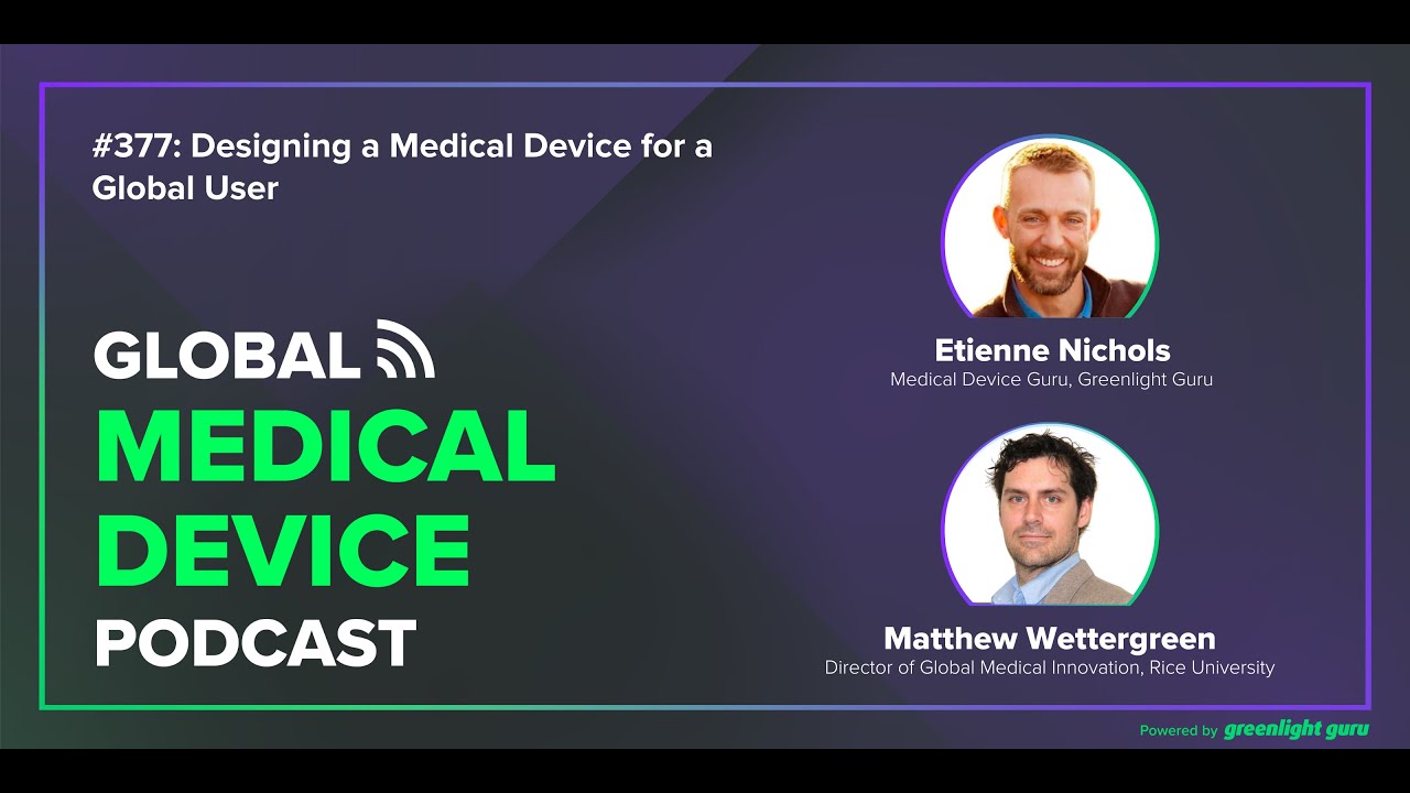 Designing a Medical Device for a Global User