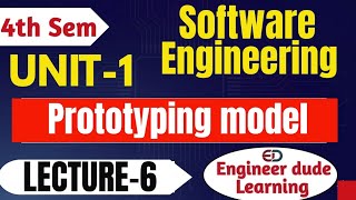 Prototyping Model Explained in 8 Minutes | Software Engineering Unit 1 (Easy + Exam Ready)