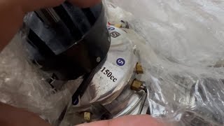 Pure power, pure sound 🔥 Unboxing the UMS 150cc Radial Engine for the TopRC Fw190 🛩️