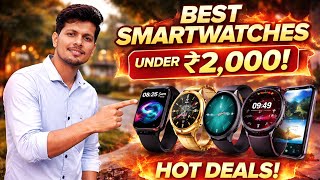 5 Best Smartwatch Under 2000 ⚡ Flipkart Big Savings Days | Best Smartwatch 2026