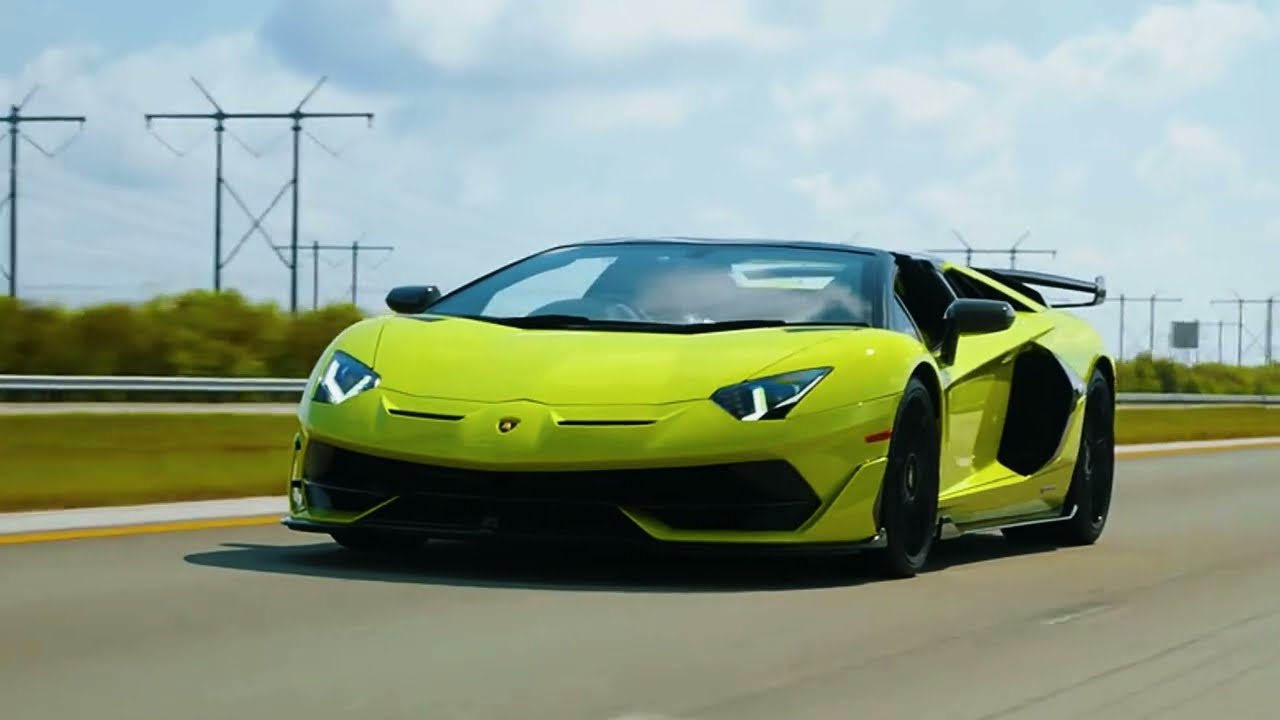 6 MIN OF LAMORGHINI SVJ ENGINE SOUNDS