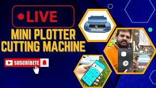 live demo of mini plotter cutting machine  | #plotter | CONTACT US:+91 9265679430,+91 8128631353
