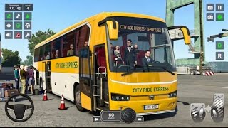 Bus Simulator City Bus passenger drop Best Bus Simulator Driving 3D Game! Bus Game Android Gameplay screenshot 2